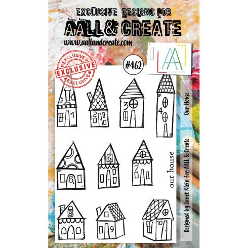 Preview: AALL and Create  Our House  Stamps - Stempel A6