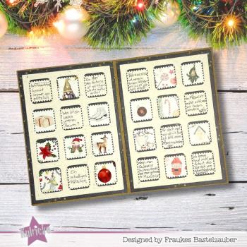 Kulricke Stanzschablone "Adventskalender Aufleger" Craft Die 