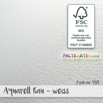 Aquarellpapier rau 200g/m² DIN A4 in weiss