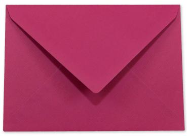 Briefumschläge - Briefhüllen in struktur brombeere, DIN B6 90g/m² oF, Nassklebung