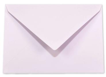 Briefumschläge - Briefhüllen in pastell-lila, DIN B6 120g/m² oF, Nassklebung
