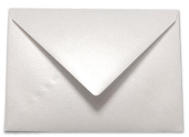 Briefumschläge - Briefhüllen in perlmutt schimmer, DIN B6 120g/m² oF, Nassklebung