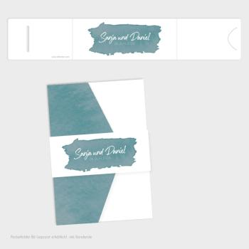 Banderole B6 für Pocketfold Karte