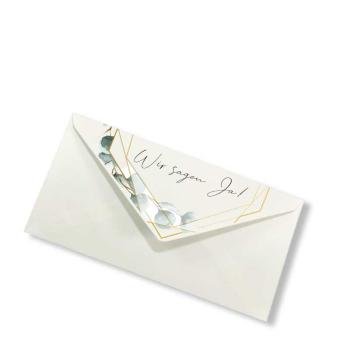 Briefumschlag DIN Lang (eigenes Design)