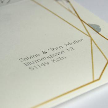 Briefumschlag DIN C6 blanko (eigenes Design)