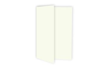 Doppelkarte - Faltkarte 220g/m² DIN A6 in elfenbein