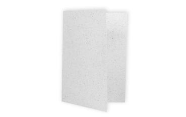 Doppelkarte - Faltkarte 220g/m² DIN A6 in recycling weiss