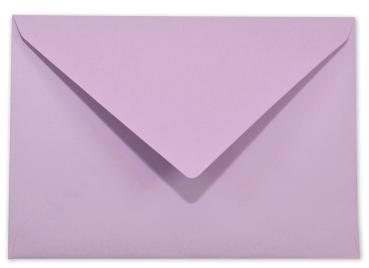 Briefumschlag DIN A7 120g/m² oF Nassklebung in lavendel