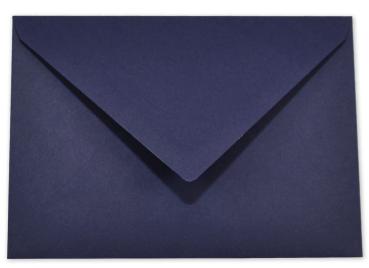 Briefumschlag DIN C6 120g/m² oF Nassklebung in dunkelblau