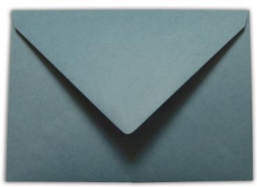 Briefumschläge - Briefhüllen in petrol, DIN A5 120g/m² oF, Nassklebung
