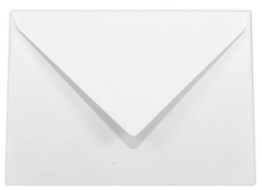 Briefumschläge - Briefhüllen in puderweiss, DIN A5 100g/m² oF, Nassklebung