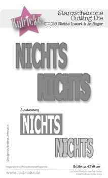 Kulricke Stanzschablone "Nichts Insert mit Aufleger" Craft Die