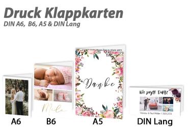 Druck- Faltkarte