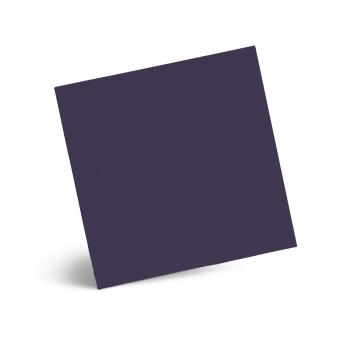 Karte - Einlegekarte 15x15 cm 225g/m² in aubergine