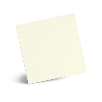 Karte - Einlegekarte 15x15 cm 240g/m² in hellcreme