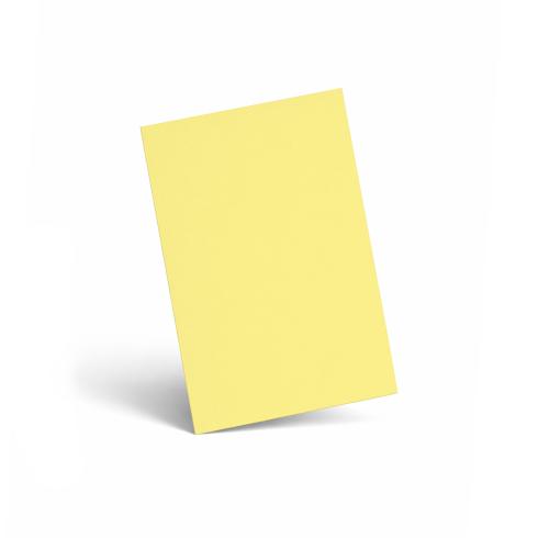 Karte - Einlegekarte DIN A6 240g/m² in gelb
