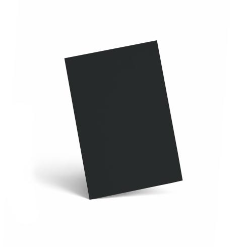 Karte - Einlegekarte DIN A6 240g/m² in schwarz
