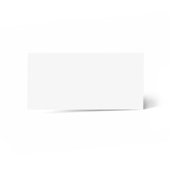 Karte - Einlegekarte DIN Lang 220g/m² in puderweiss