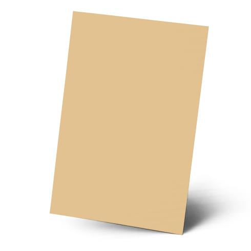 Karte - Einlegekarte DIN A5 240g/m² in cappuccino