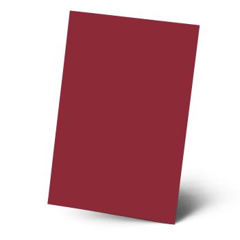 Karte - Einlegekarte DIN A5 220g/m² in weinrot