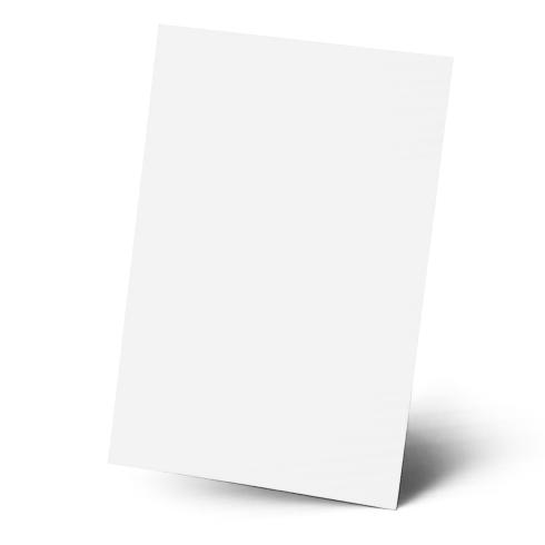 Karte - Einlegekarte DIN A5 240g/m² in weiss