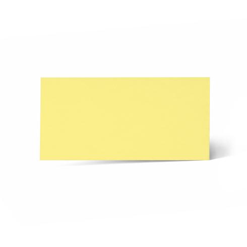 Karte - Einlegekarte DIN Lang 240g/m² in gelb