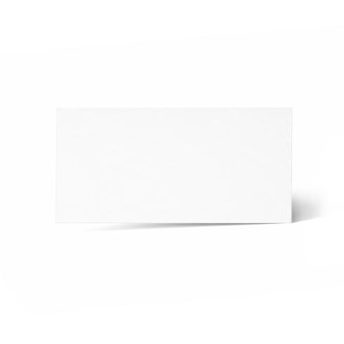Karte - Einlegekarte DIN Lang 240g/m² in weiss