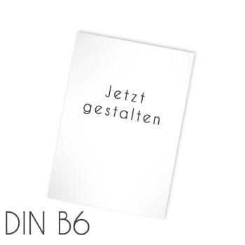 EInlegekarte B6 hoch