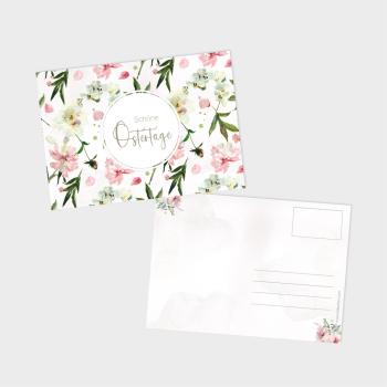 Ostergrußkarten-Bundle DIN A6 "Osterblumen" | Grußkarten-Set | Postkarten | Ostergrüße