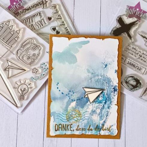 Kulricke Stempel "Endlich Schule" Clear Stamp