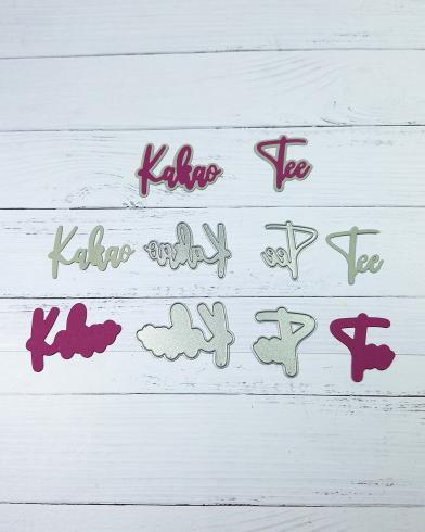 Kulricke Stanzschablone "Tee und Kakao" Craft Die 