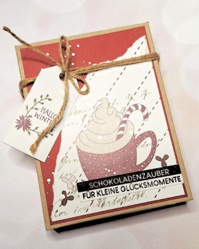 Preview: Kulricke Stempelset "Leckerbissen Label" A7 Clear Stamp