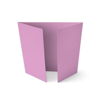 Altarfalz-Karte quadratisch (14,8x14,8cm) 210g/m² in struktur blütenrosa