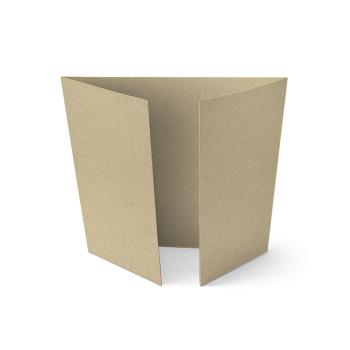 Altarfalz-Karte quadratisch (14,8x14,8cm) 300g/m² in graskarton