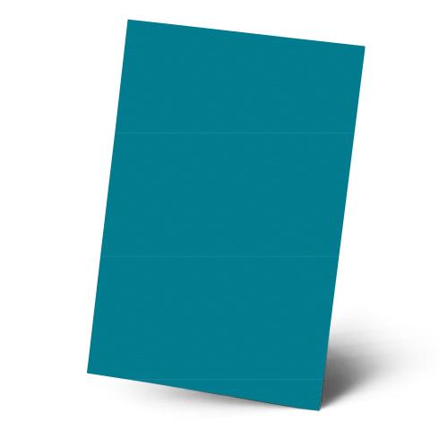 Karte - Einlegekarte DIN A5 210g/m² in struktur karibikblau