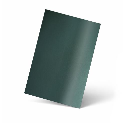Karte - Einlegekarte DIN B6 250g/m² in metallic grün