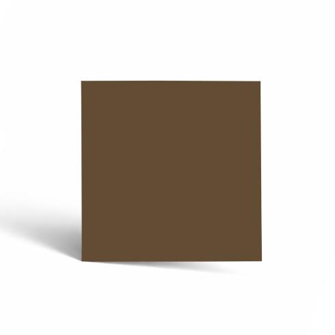 Karte - Einlegekarte 15x15 cm 220g/m² in braun