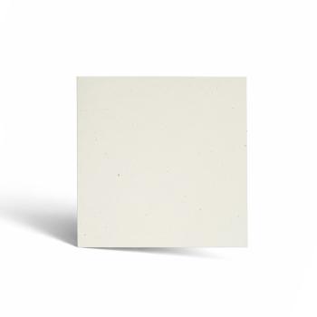 Karte - Einlegekarte 15x15 cm 250g/m² in recycling wollweiss