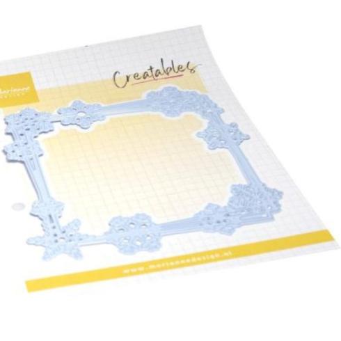 Marianne Design - Präge- und Stanzschablone "Ice Crystals Square" Creatables Dies