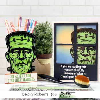 Picket Fence Studios So Franken Cute Clear Stamps