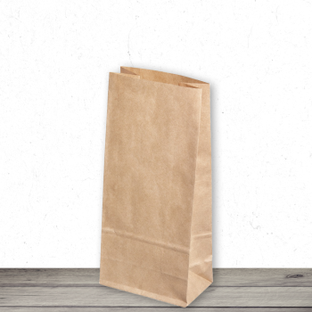 Papiertüte kraft braun