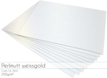 Karten und Scrapbooking Papier, Papier blöcke 5 Metallic cardboard A4:  Super Gold, 300g/sqm