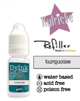 Refiller für "DyInk" Stempelkissen  - turquoise