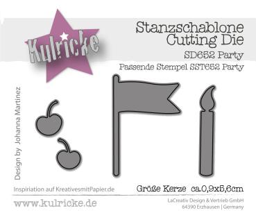 Kulricke Stanzschablone "Party" Craft Die 