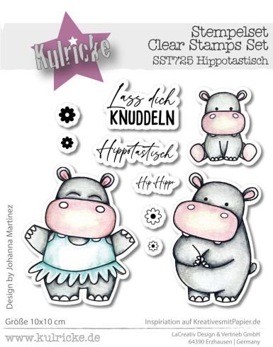 Kulricke Stempel "Hippotastisch" Clear Stamp