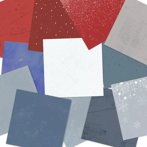 LaCreativ - Designpapier "Skandinavischer Winterzauber" Paper Pack 6x6" - 24 Bogen 