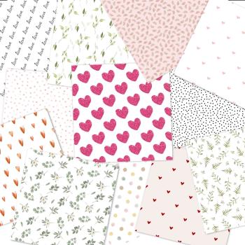 LaCreativ - Designpapier "Mamaherz" Paper Pack 6x6" - 24 Bogen