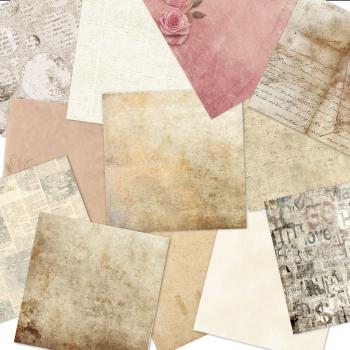 LaCreativ - Designpapier "Vintage Charme" Paper Pack 6x6" - 24 Bogen