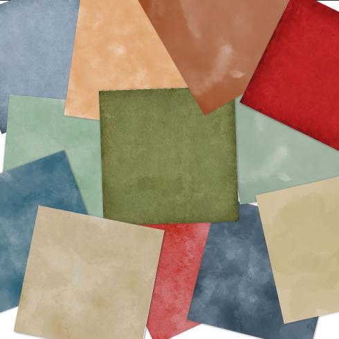 Preview: LaCreativ - Designpapier "Vintage Weihnachten" Paper Pack 6x6" - 24 Bogen