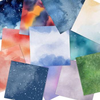 Preview: LaCreativ - Designpapier "Weihnachten in der Stadt" Paper Pack 6x6" - 24 Bogen